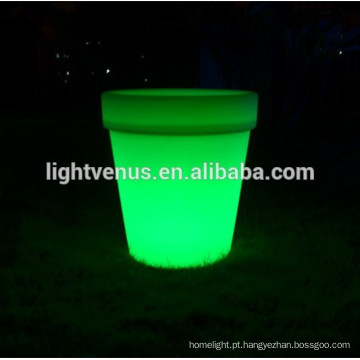 Led Iluminação Pot plantador, levou o plantador, vaso plástico de tamanho grande